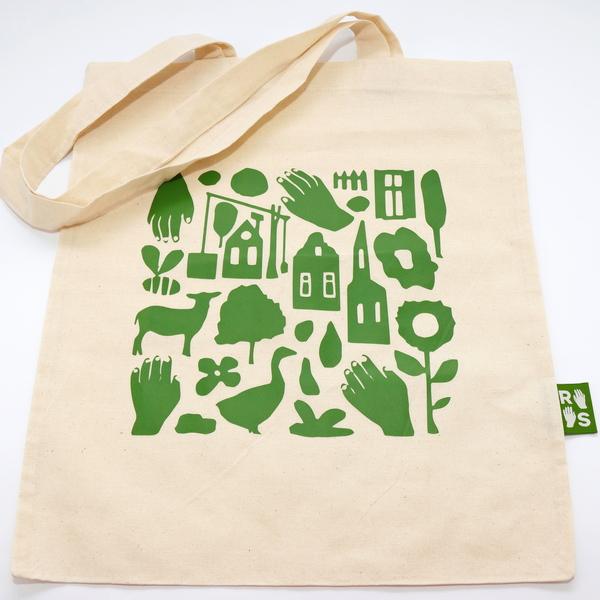 Platneni ceger "Ruke Sajana"