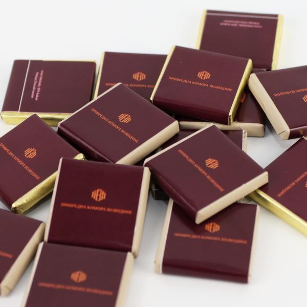 Čokoladice po komadu - 50 kom.