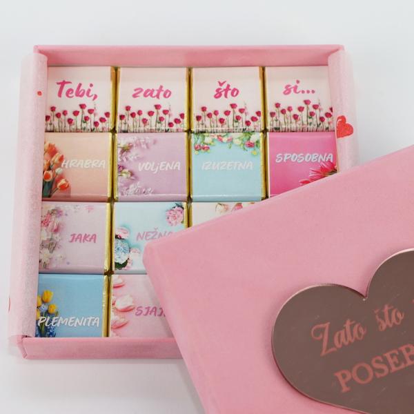 Kutijica sa 16 čokoladica